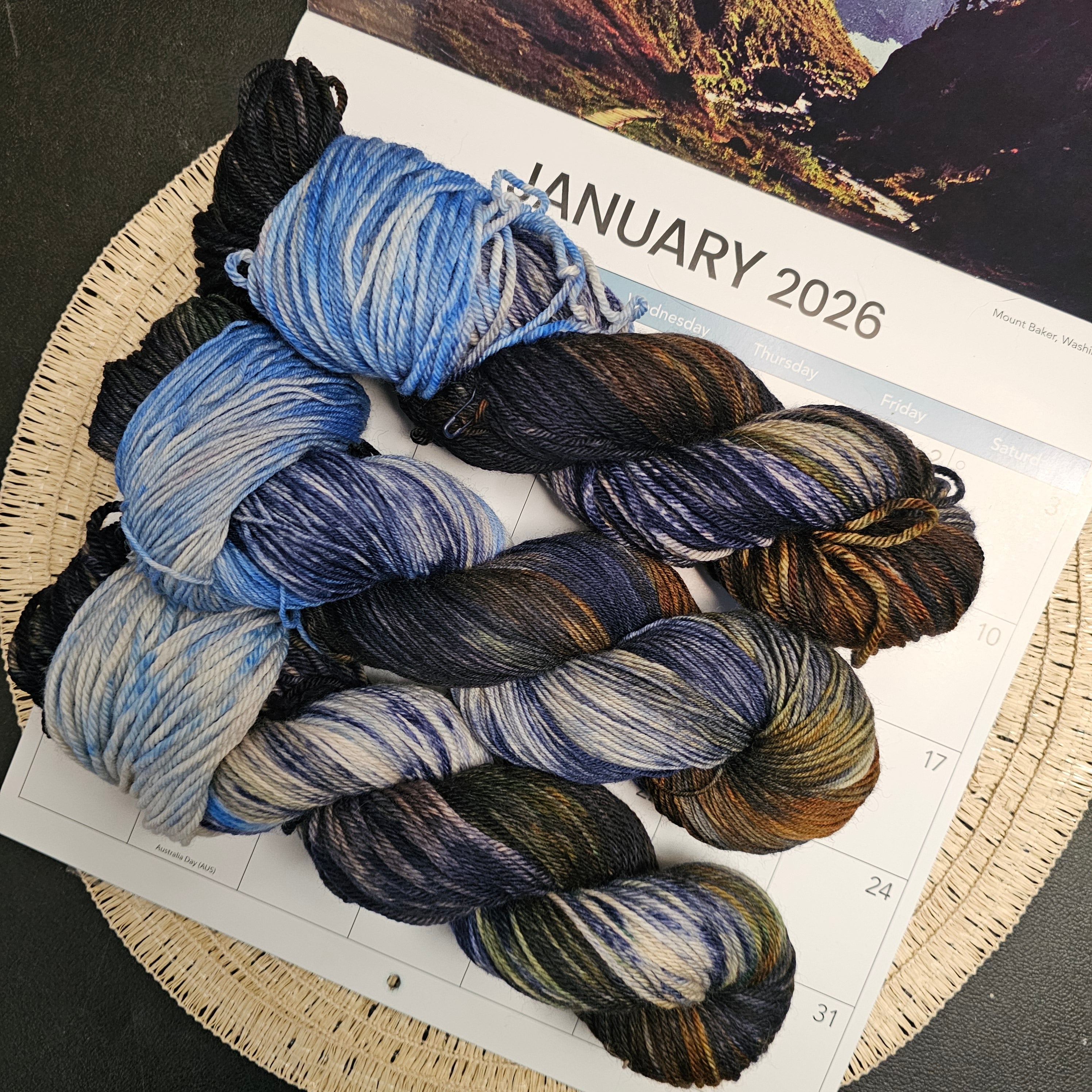January - Mt. Baker || Timber and Tide Yarn Club 2026