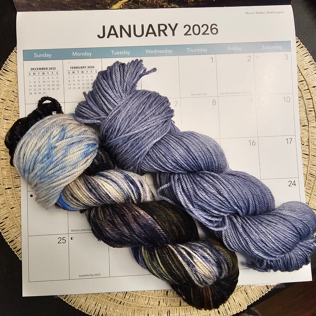 January - Mt. Baker || Timber and Tide Yarn Club 2026