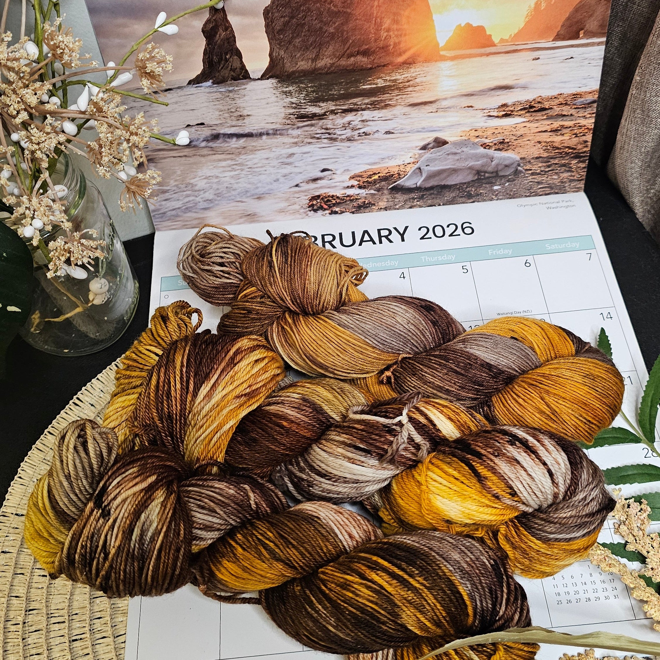 February - Rialto Beach || Timber and Tide Yarn Club 2026