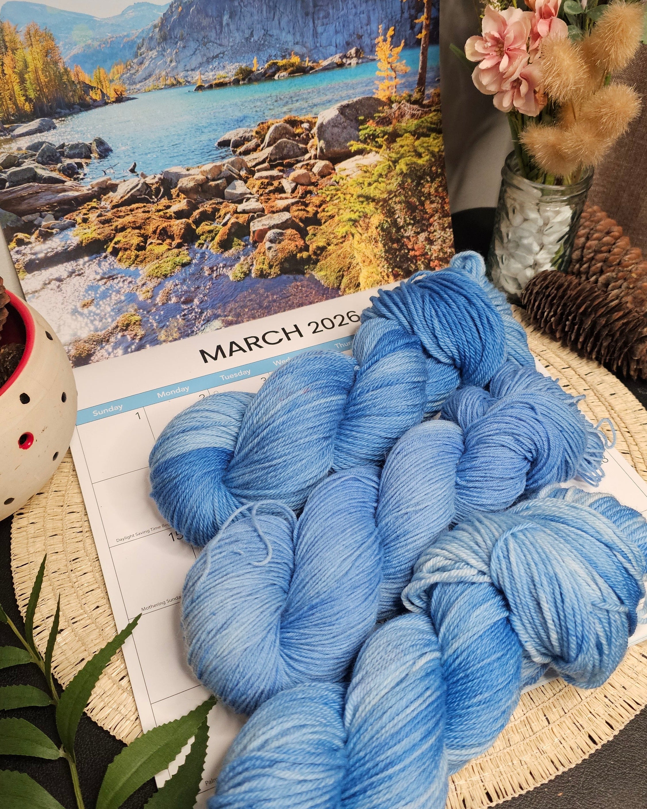 March - Alpine Lake || Timber and Tide Yarn Club 2026