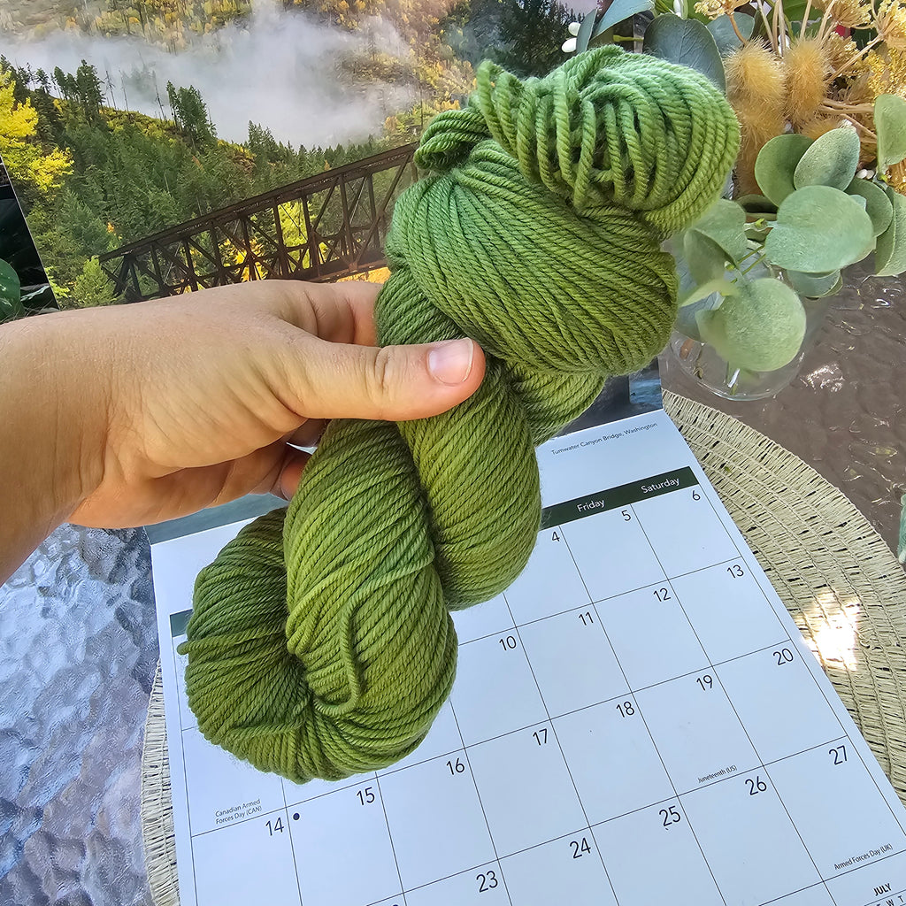 June || Tumwater Bridge || Timber and Tide Yarn Club 2026