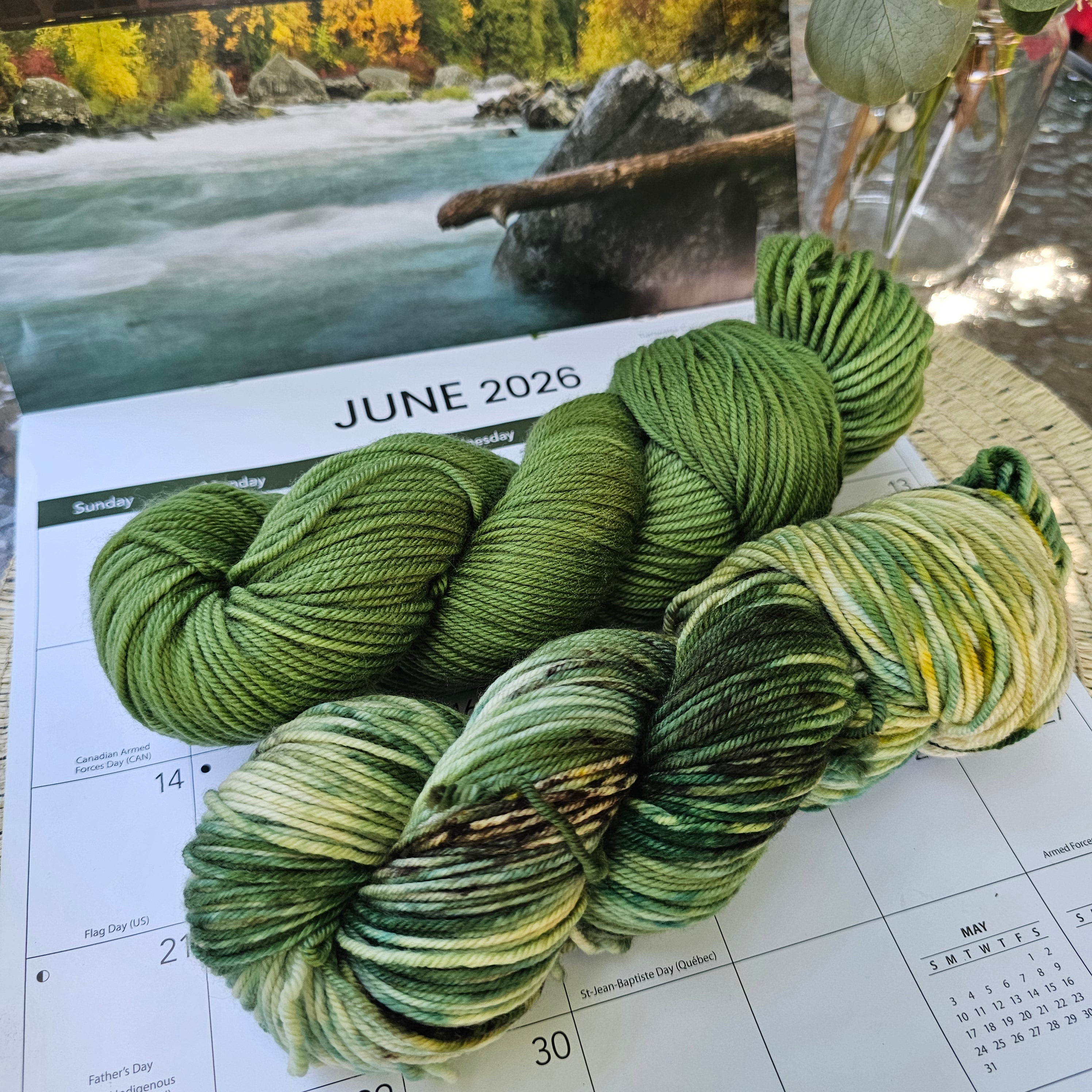 June || Tumwater Bridge || Timber and Tide Yarn Club 2026