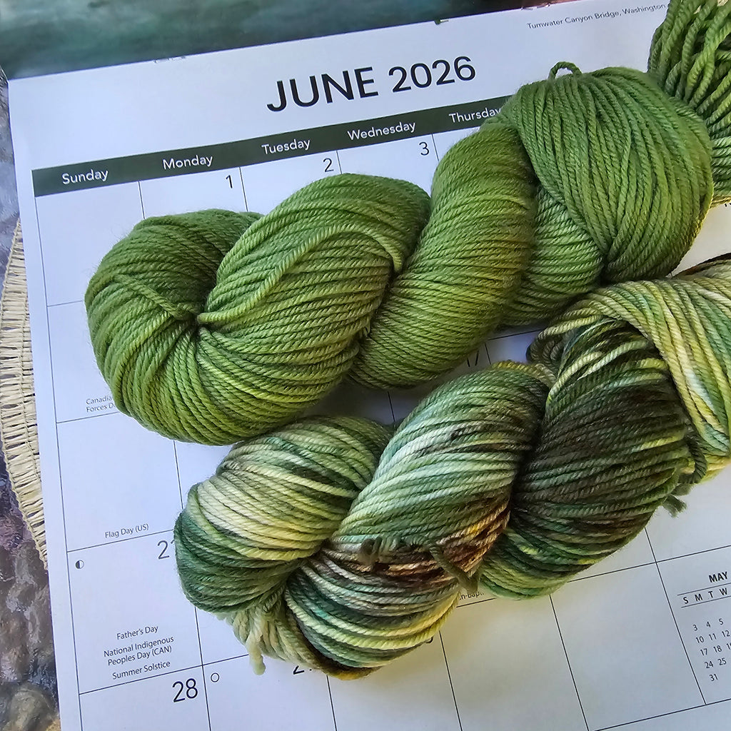 June || Tumwater Bridge || Timber and Tide Yarn Club 2026