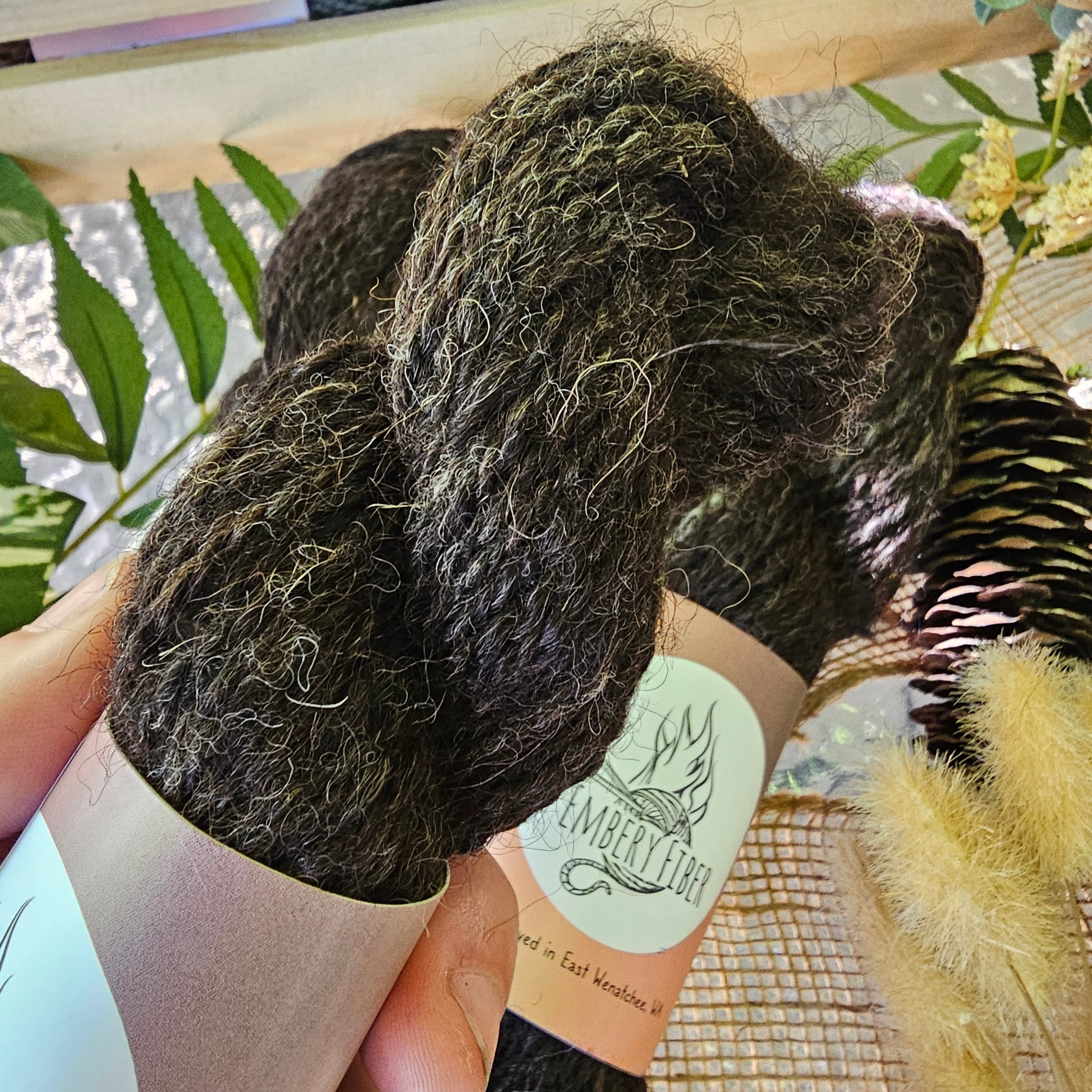 Walnut Grove | Handspun Alpaca Yarn