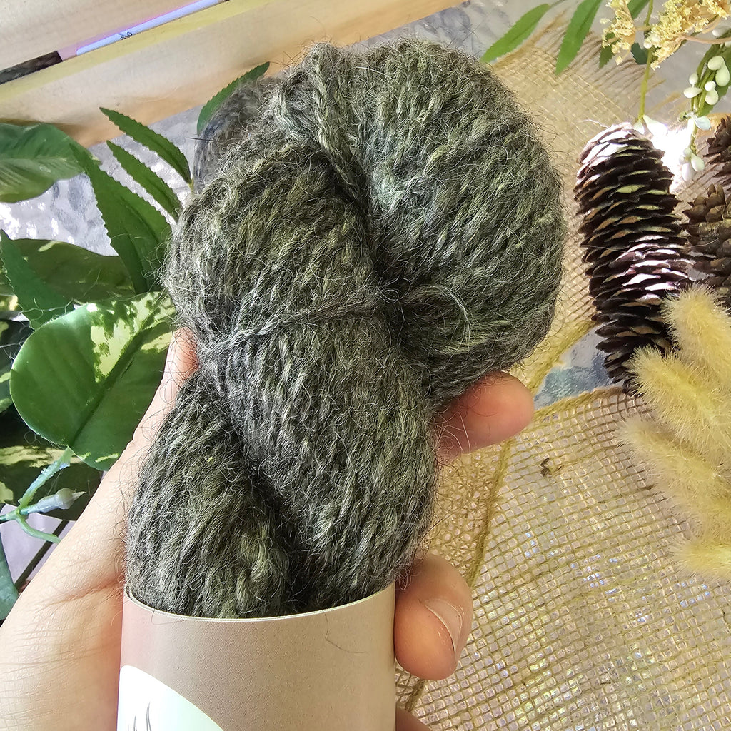 Storm Watch | Handspun Mohair Yarn