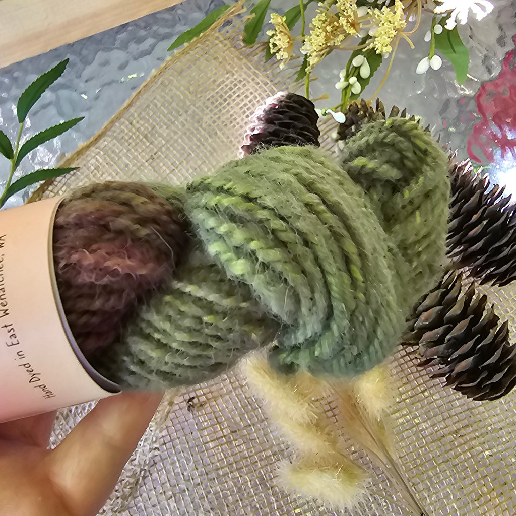 Cedar Shade | Handspun Alpaca Yarn
