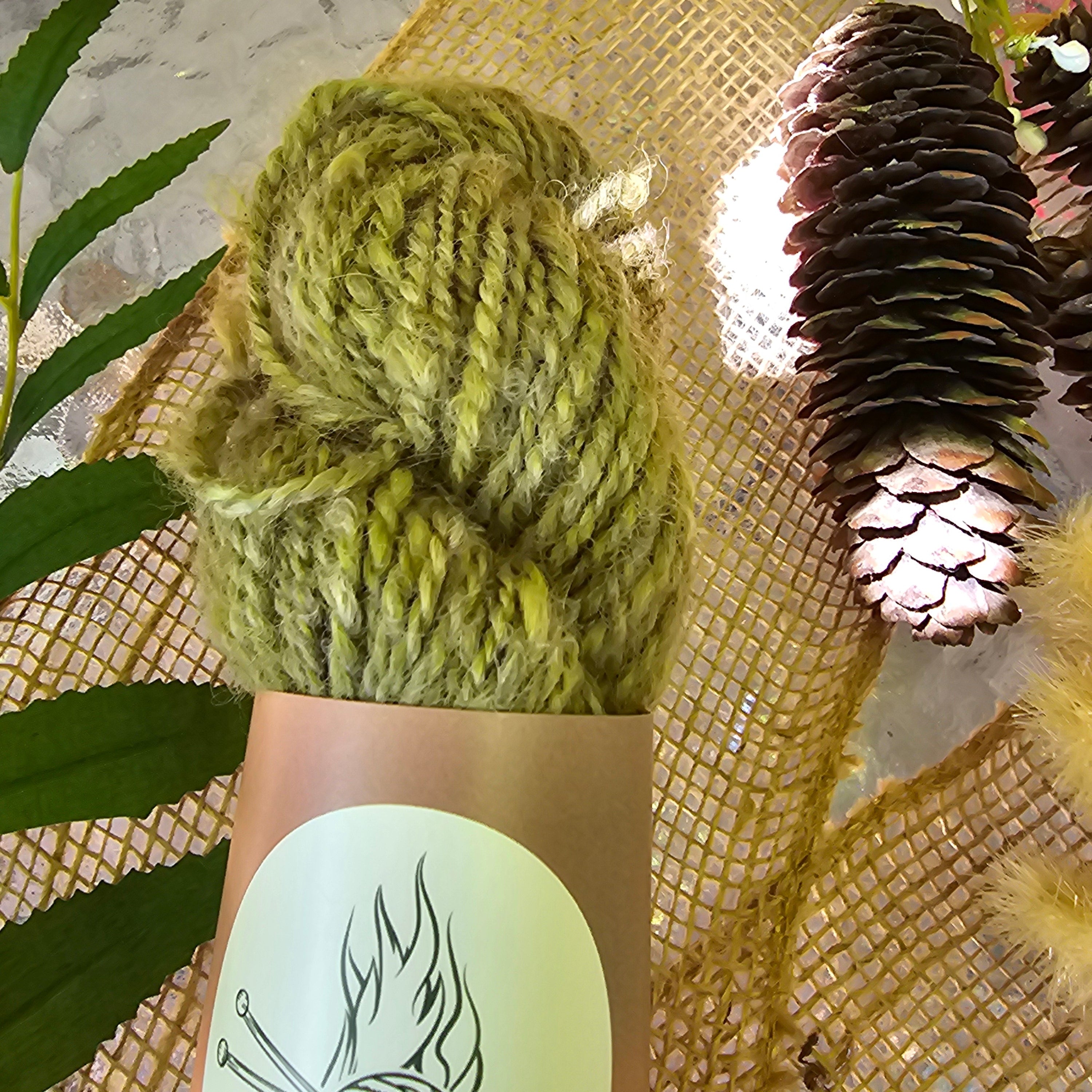 Hidden Grove | Handspun Alpaca Yarn