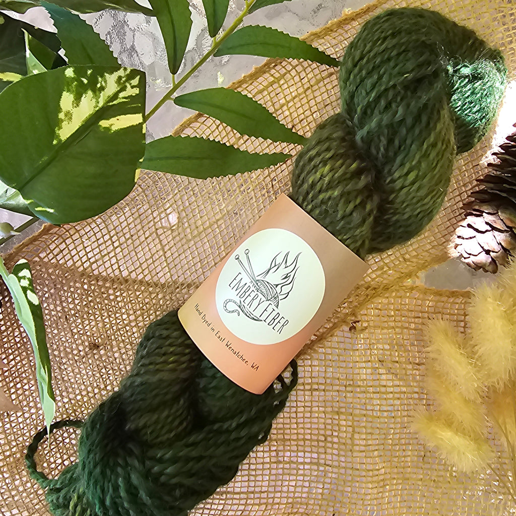Juniper Trail | Handspun Mohair Yarn
