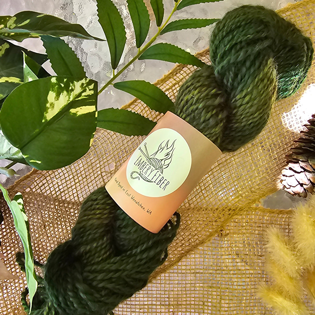 Juniper Trail | Handspun Mohair Yarn