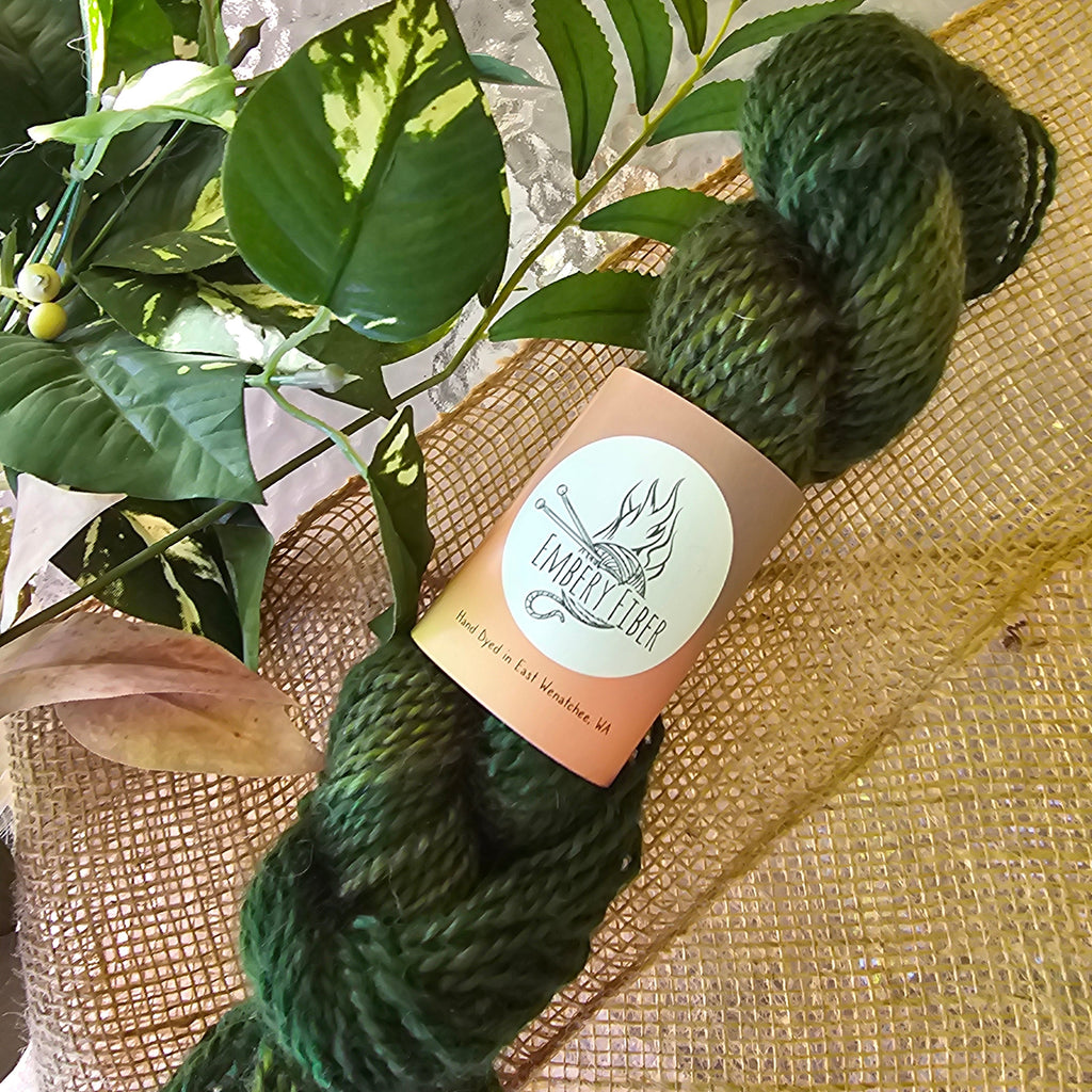 Juniper Trail | Handspun Mohair Yarn