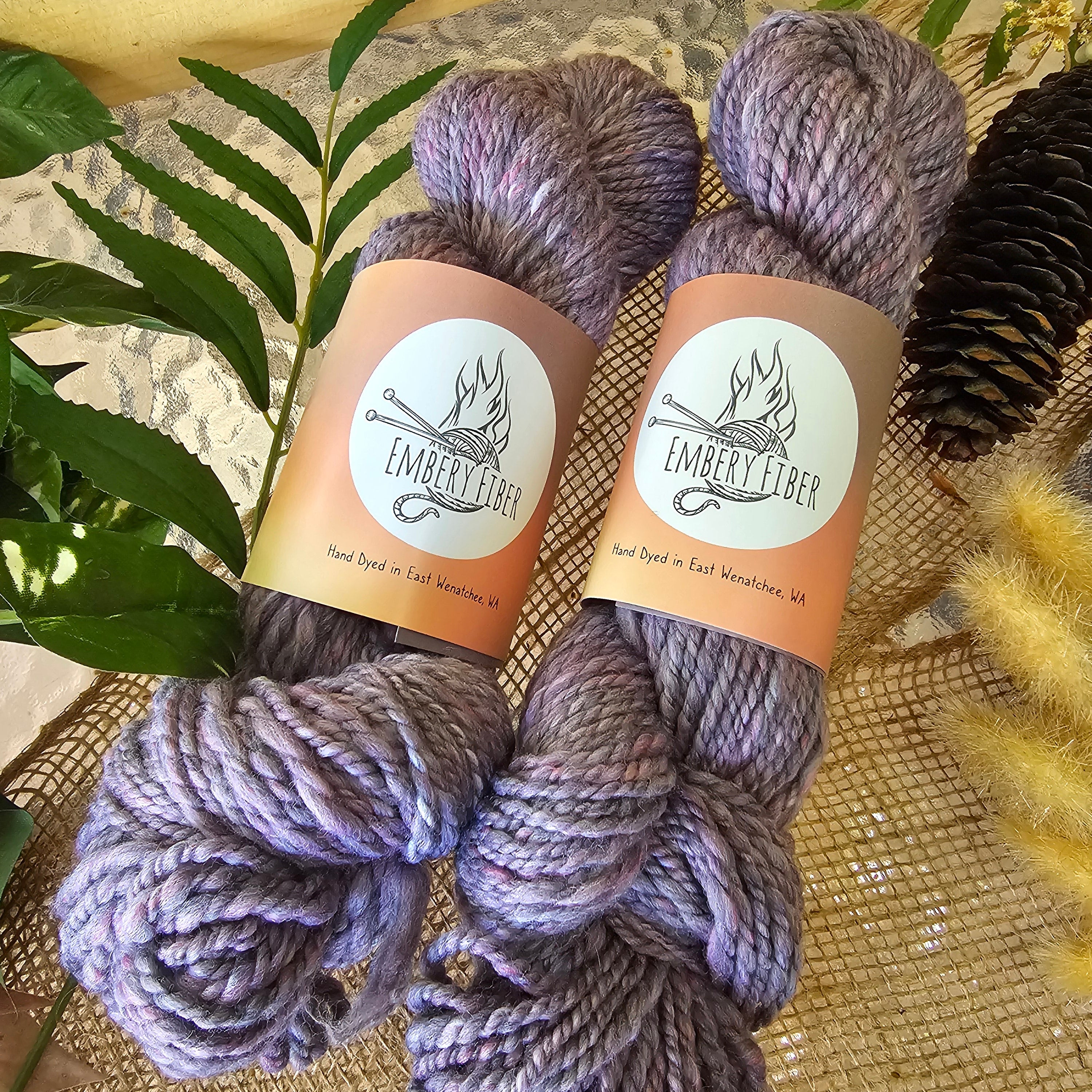 Dusk Falls | Handspun Merino Wool Yarn