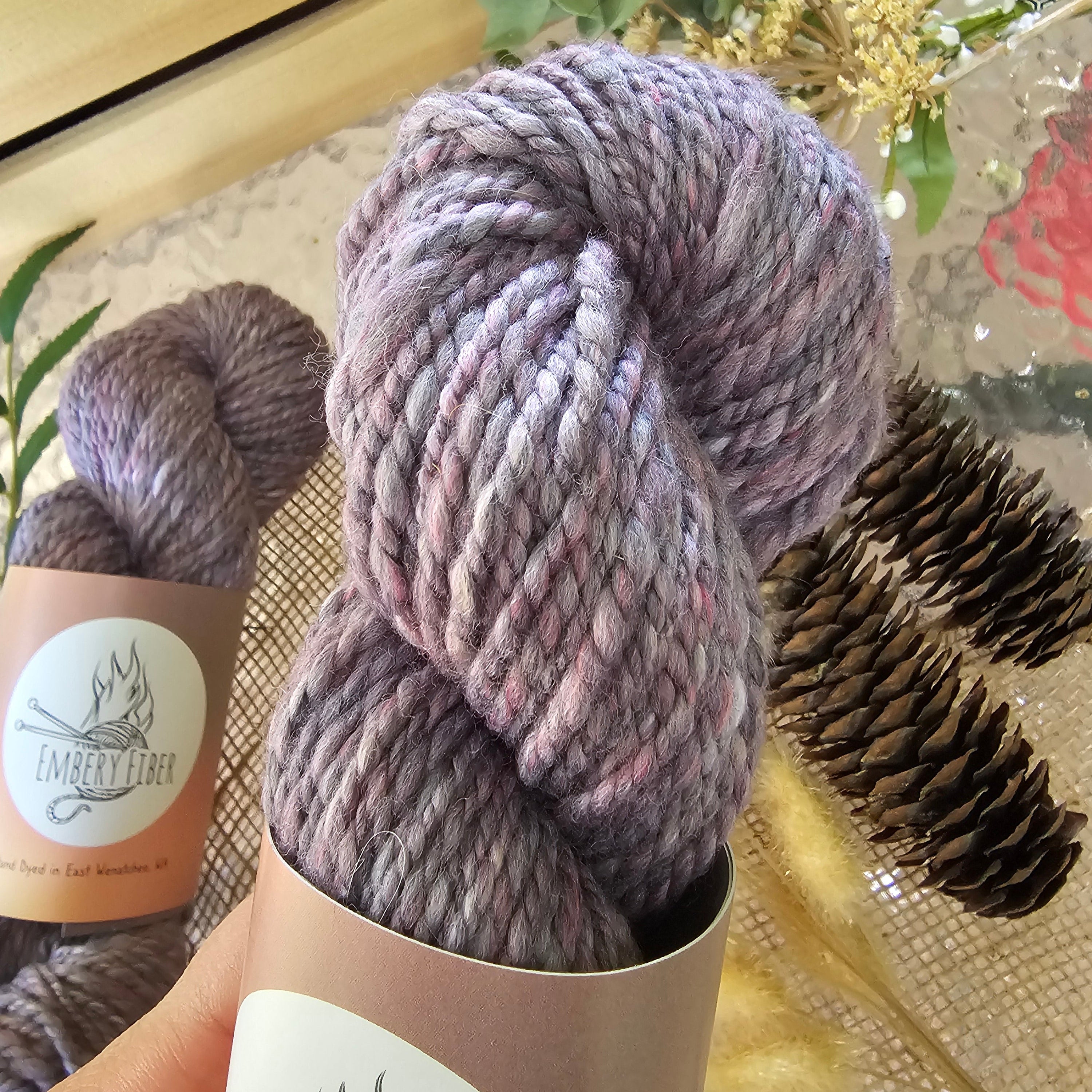 Dusk Falls | Handspun Merino Wool Yarn