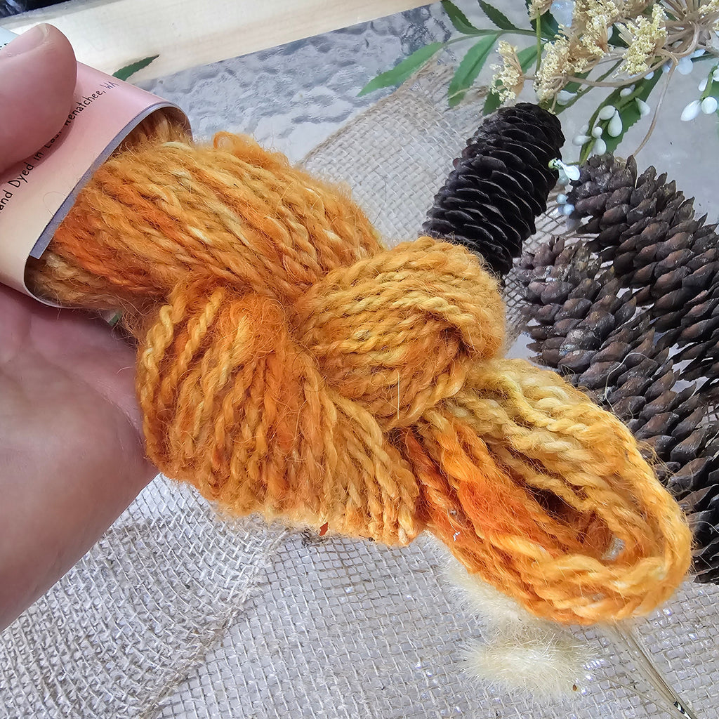 Sunrise | Handspun Alpaca Yarn