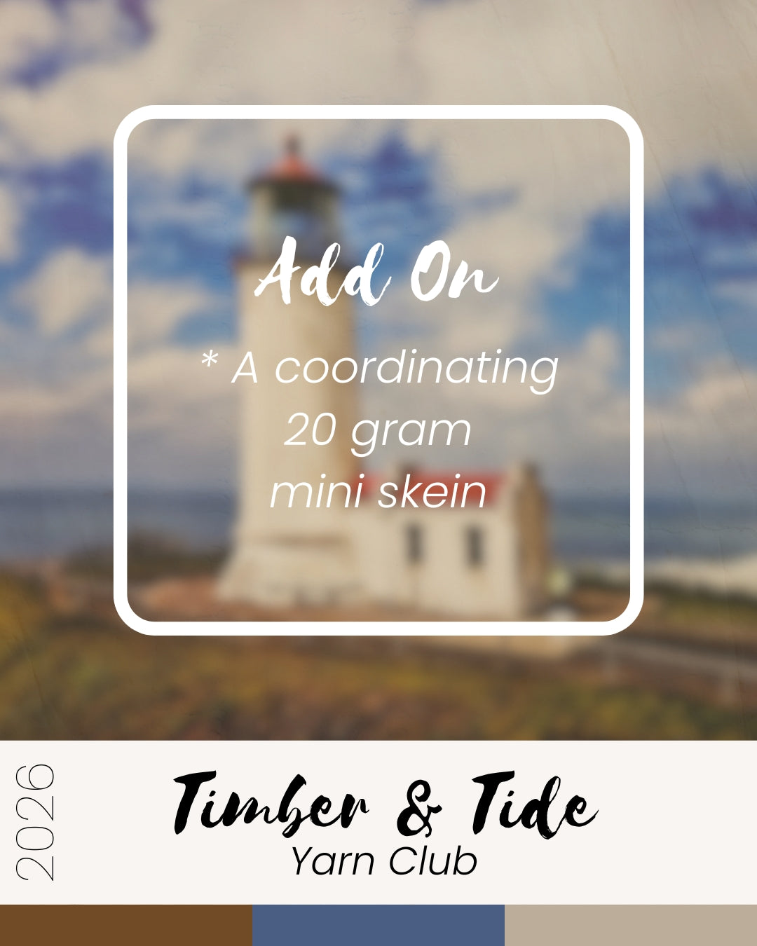 Timber and Tide Yarn Club 2026