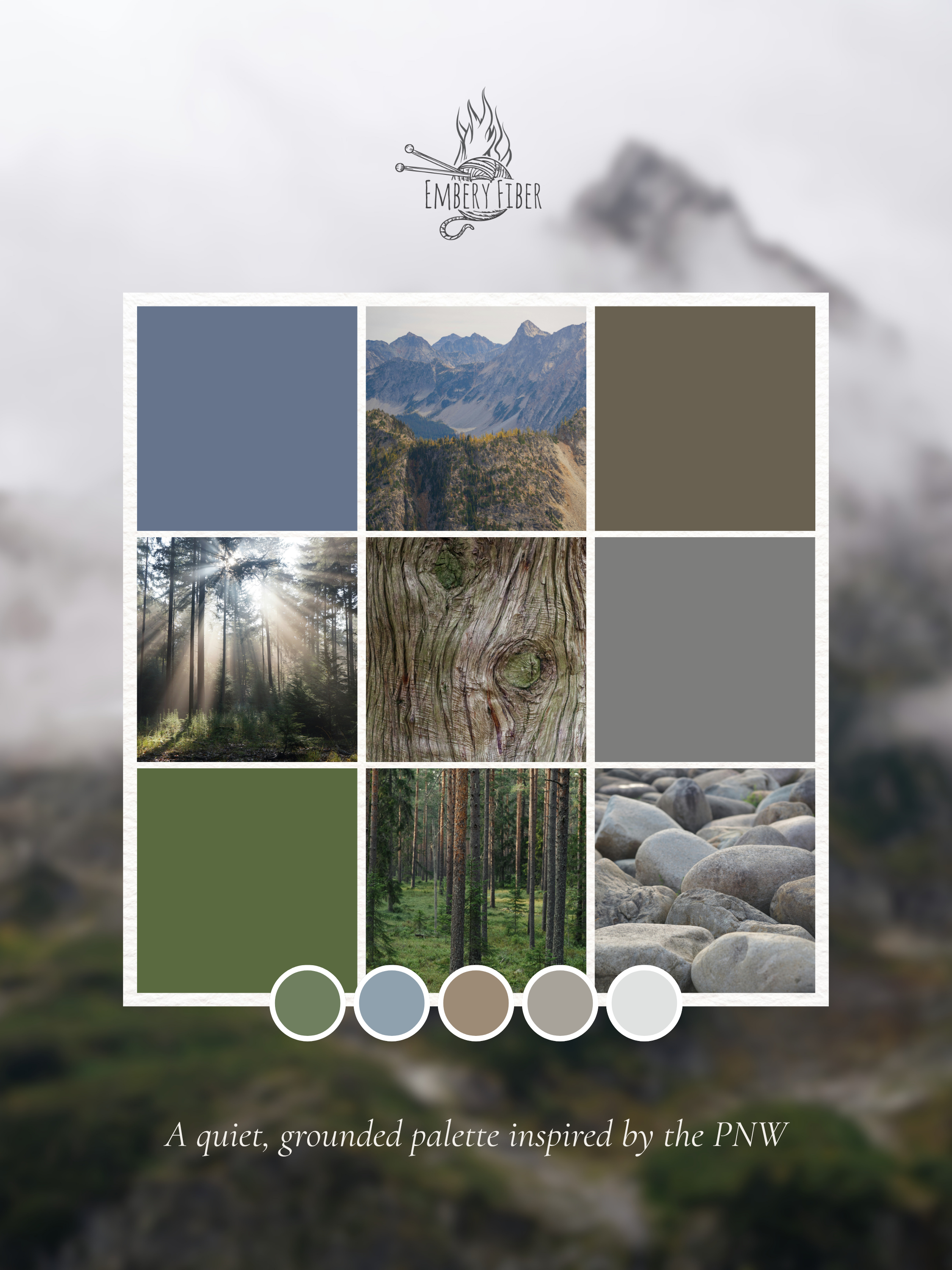 Yarn Advent Calendar 2026 - Between Peaks & Pine