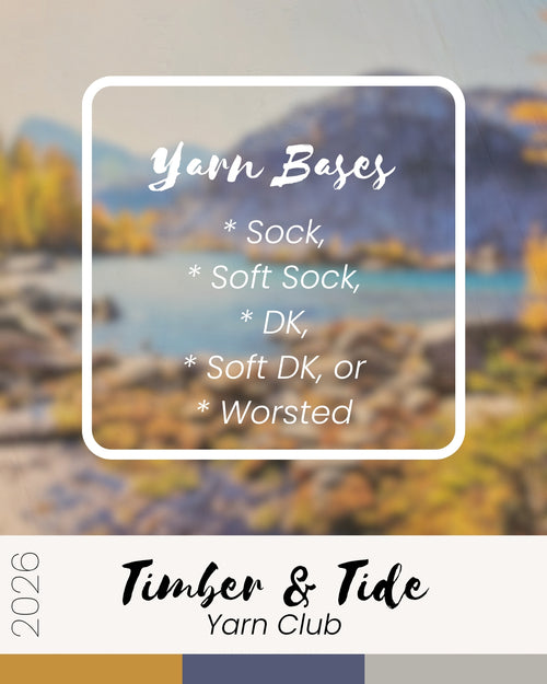 Timber and Tide Yarn Club 2026