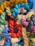 5 Sock Mini Skeins (Random Colors)