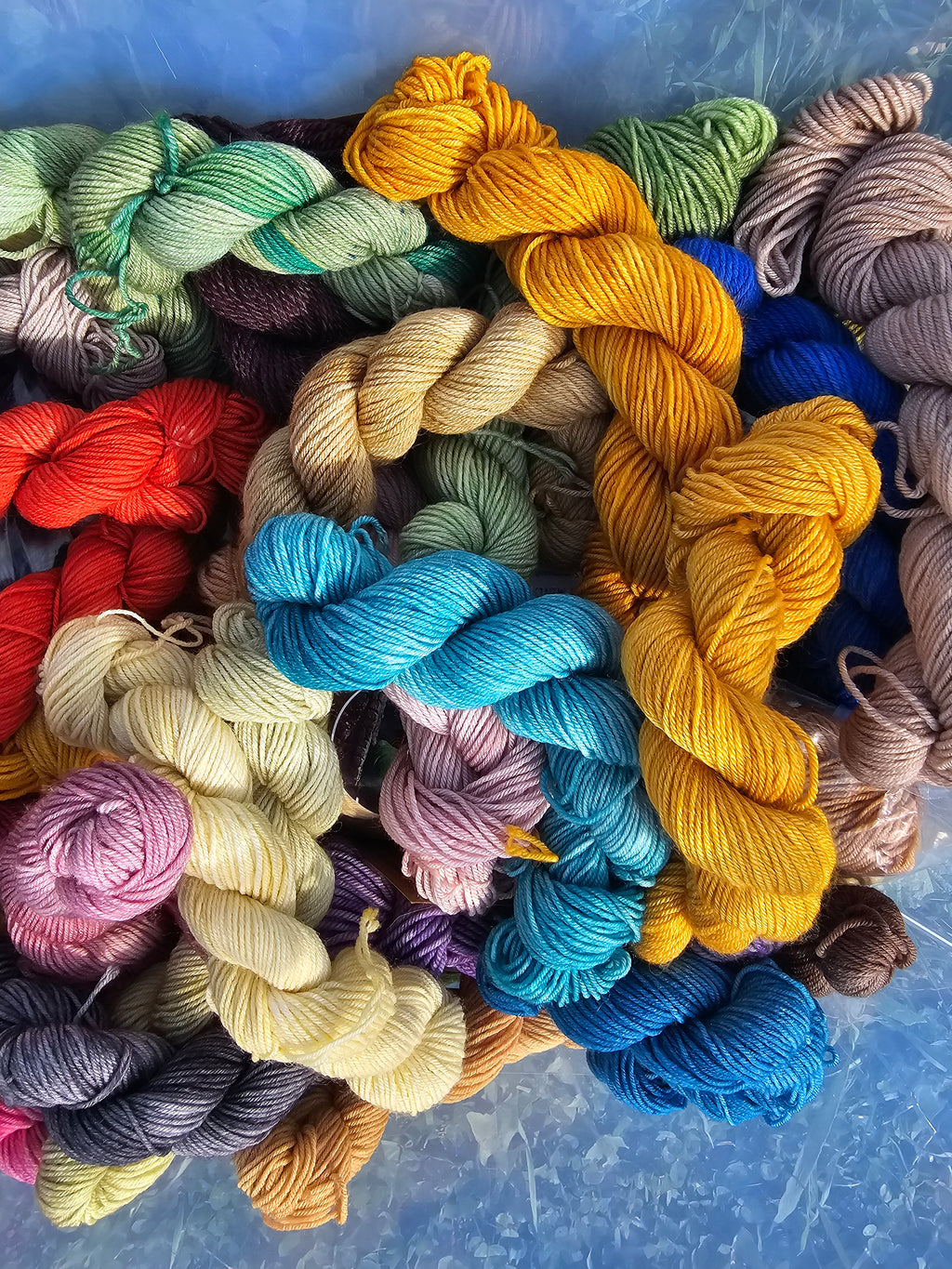 5 Sock Mini Skeins (Random Colors)