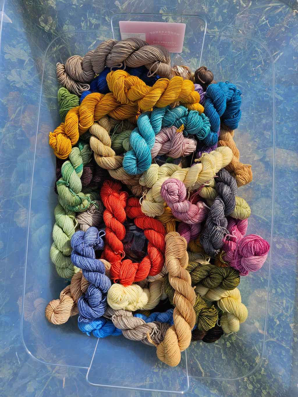 5 Sock Mini Skeins (Random Colors)