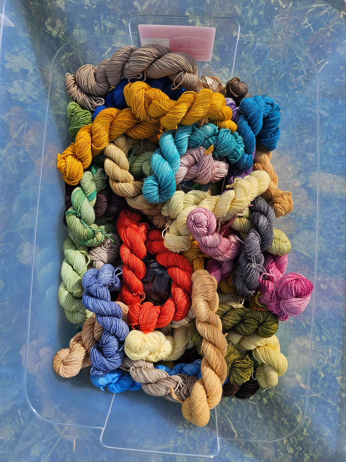 5 Sock Mini Skeins (Random Colors)